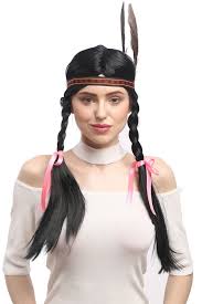 Our culture leads people to believe that hair style is a matter of personal preference, that hair style is a matter of fashion and/or convenience, and that how. Lady Party Wig Fancy Dress Indian Woman Native American Squaw Long Braid Pigtails Headband Feather