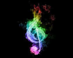 Colorful Neon Music Notes Wallpaper Music Wallpaper Music Notes Musical Art