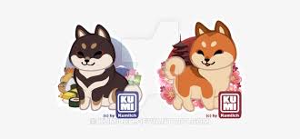 Tarushiba coloring book book all together! Shiba Inu Badges By Kumilch On Deviantart Picture Kawaii Black Shiba Inu 600x316 Png Download Pngkit
