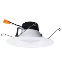 Satco S11801 Heartland 1 Light 7 3 8 Led Retrofit Downlight Recessed Light In White