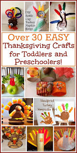 If you've got a meal to cook and a kitchen full of kids, it may be time to pull out some planned activities that aunt sally can oversee while you manage the bird. Easy Thanksgiving Crafts 30 Thanksgiving Crafts For Toddlers