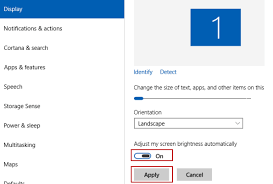 Windows 10 Automatic Screen Brightness Option Missing Super User