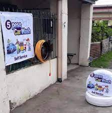 Coin operated 5 peso car wash tarpaulin. 5 Peso Carwash Self Service Home Facebook