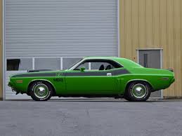 Apple Green 1971 Dodge Challenger T A 440 Six Pack Best Mopars Ever Build At Http Www Supercarsautos Com Dodge Challenger Dodge Mopar Cars