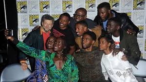 Jordan as n'jadaka/erik stevens/killmonger, lupita nyong'o as nakia, danai gurira as okoye, martin freeman as everett ross, daniel kaluuya as w'kabi, letitia wright as shuri, winston duke as m'baku, with angela bassett as ramonda, with forest whitaker as zuri, and andy serkis as ulysses klaue. Lupita Nyong O Couldn T Score Black Panther Tickets After They Sold Out In 15 Minutes Abc News