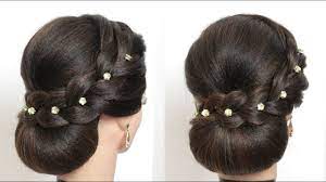 Simple Bun Updo Hairstyle For Long Hair Tutorial Youtube Long Hair Tutorial Hair Tutorial Long Hair Styles