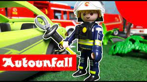 Schwerer Autounfall Playmobil Polizei Feuerwehr Film Deutsch Stop Motion Plegus Youtube