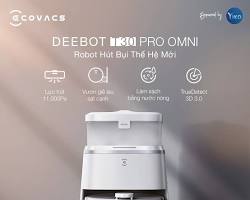 Hình ảnh về Robot hút bụi Ecovacs T30 Pro Omni với lực hút mạnh