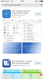 Pdf To Word Converter By Cometdocs App Review App Reviews App Words