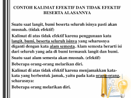 Syarat kalimat efektif yang utama adalah kalimat tersebut haruslah mempertimbangkan logika artinya kalimat tersebut bisa sebenarnya maksud kalimat tersebut adalah menu ikan goreng pak amir. Bahasa Indonesia Kalimat Efektif Kalimat Efisien Kalimat Baku Oleh Ppt Download