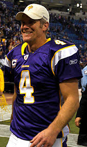 The hall of fame quarterback did so per request of pederson, who was once favre's backup and is also owner of a sb. Brett Favre Wikipedia