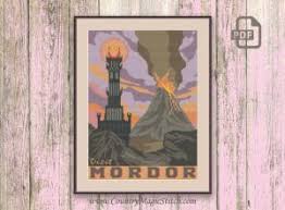 This sweet cross stitch pattern captures the essence of the peaceful shire. 12 Lord Of The Rings Cross Stitch Patterns Crafting News