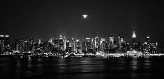 New york skyline at night black and white. New York City At Night Black And White New York Picture Ta Flickr