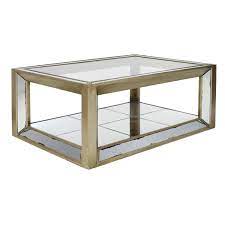 A circular coffee table with an oak top and a base of hazel tree branch's in a blackened finish. Oka Versailles Coffee Table Antique Gold In Brown Modesens