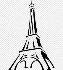 Gambar menara eiffel hitam putih. Menggambar Menara Eiffel Menara Eiffel Logo Monokrom Menara Miring Pisa Png Pngwing