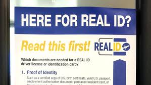 Any document that contains a county address with a photo identification card; Real Id Will Divide Us All Into Documented And Undocumented Los Angeles Times