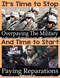 stop the wars sure overpaying the military whomever did