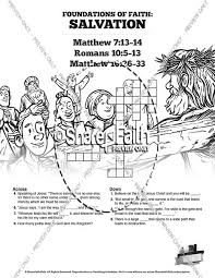 Matthew 7 Plan Of Salvation Sunday School Crossword Puzzles Sunday School Crossword Puzzles Sunday School Crossword Plan Of Salvation Sunday School