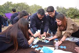Is a fully hosted virtual team building game you can play on microsoft teams. Jigsaw Challenge Indoor Team Building Program Focusu