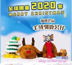 Soap Studio Tom And Jerry Fp Christmas Gift Reindeer Plush Action Toys In  Stock