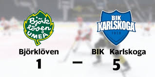 If björklöven (often simply referred to as björklöven or löven) is a swedish professional ice hockey club in umeå, västerbotten, in northern sweden. Bik Karlskoga Vann Och Kvitterade Mot Bjorkloven