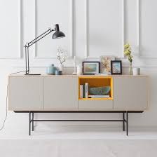 Dressoir Caspito Lichtgrijs Eikenhout Woonkamer Tv Grijs Huis Decor Meubel Ideeen