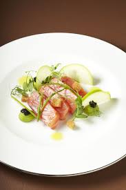 Saumon Mi Fume Cremeux De Poireaux Royale De Foie Gras Gastronomie