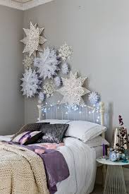 You Can Create Oversized Paper Snowflakes For A Winter Wonderland Feel Diy Holiday Decor Christmas Bedroom Snowflake Decorations