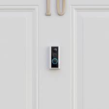 I just put up my ring floodlight cam yesterday and i use the app on an iphone. Ring S Latest Smart Doorbell Installs On Your Door S Peephole And Detects Knocks The Verge