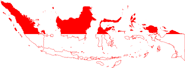 File Flag Map Of Indonesia Svg Indonesian Flag Map Flag