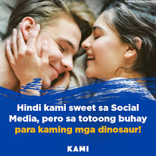 Hindi kami sweet sa Social Media, pero sa totoong buhay para kaming mga  dinosaur!