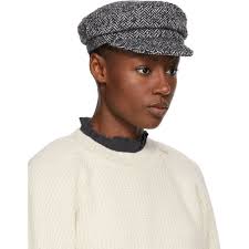 Isabel Marant Black and White Evie Cap Isabel Marant