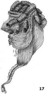 Epingle Sur 17th C Hair