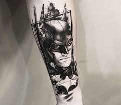 Batman Tattoo By Compulsiva Tattoo Post 27679 Batman Tattoo Gaming Tattoo Comic Book Tattoo