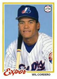 1978 Topps baseball design Wil Cordero Expos