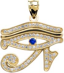 Silverness Jewellery Egyptian Eye Of Horus Pendant: 925 Sterling Silver —  Silverness
