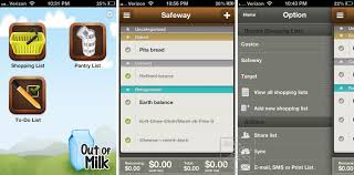 'the out of milk app is straightforward and offers three main list functions: Out Of Milk Best Iphone Android Shopping List App For Families