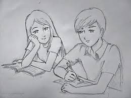 Sketches Art Cute Love Sketches Cute Drawings Of Love Sketches Of Love