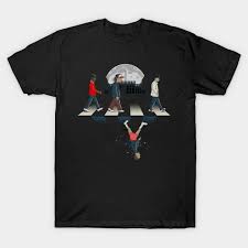 Upside down stranger things logo png. Upside Down Road Stranger Things T Shirt Teepublic De