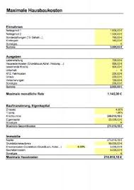 Bautagebuch plus bautagebuch mit terminkalender und adressverwaltung. Was Darf Meine Immobilie Kosten Excel Vorlage Zum Herunterladen