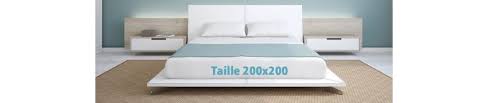 Type de matelas latex ressort mousse mémoire de forme indifférent. King Size Matelas Sommier 200x200 Matelas No Stress