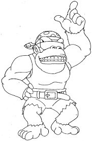 Check spelling or type a new query. How To Draw Funky Kong From Wii Mario Kart In Easy Steps Lesson How To Draw Step By Step Drawing Tutorials Coloring Pages Cartoon Drawings Sketches Mario Coloring Pages