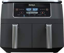 Choose from contactless same day delivery, drive up and more. Ninja Foodi 6 In 1 8 Qt 2 Basket Air Fryer With Dualzone Technology Dark Grey Dz201 Best Buy