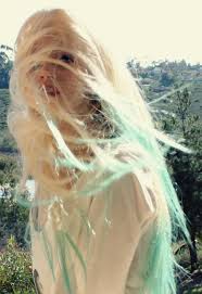 Dip Dyed Hair Turquoise Hair Dip Dye Hair Dyed Hair