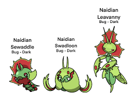 A regional variant of the Leavanny line based off Venus flytraps : r/fakemon