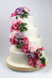 This diy has everything you need to make a gorgeous cascading wedding bouquet using realistic artificial flowers. Wedding Flowers Wedding Cake Silk Flowers