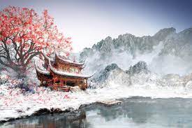 63 beautiful modern japanese garden landscape ideas. Japanese Landscape Painting Wallpapers Top Free Japanese Landscape Painting Backgrounds Wallpaperaccess