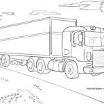 Ausmalbilder Laster Lkw Lastkraftwagen Kostenlos Drucken