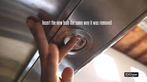 Lightbulb Replacement For Kruger Range Hoods Youtube