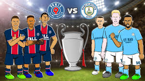 Espn fc's craig burley, jan aage fjortoft, ale moreno and nedu onuoha preview manchester city's ucl clash with psg.00:00 ale explains what man city must do t. Psg Vs Man City Cartoon Highlights De Bruyne Mahrez Goals Champions League Semi Final Youtube